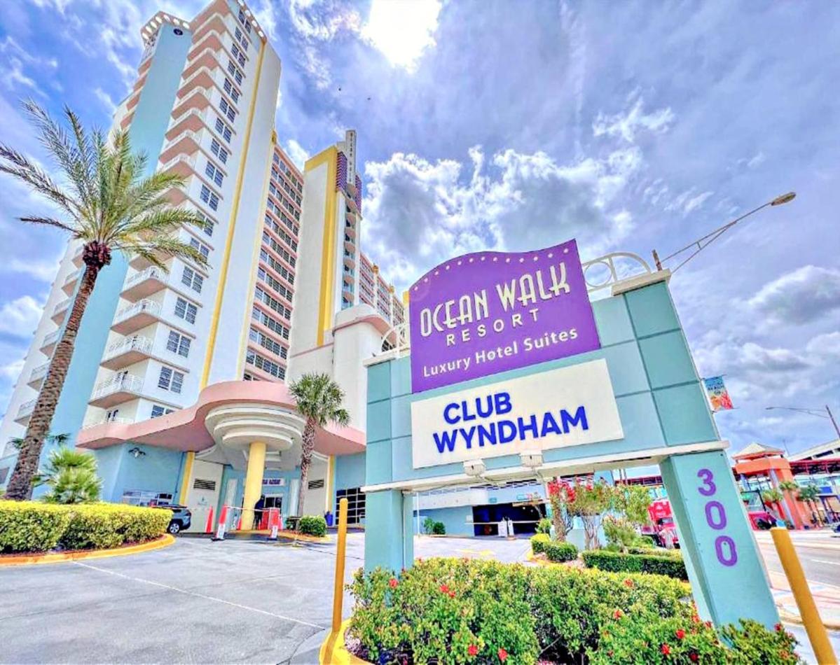 Vacation In Comfort And Luxury - 3 Bedroom Direct Oceanfront - Wyndham Ocean Walk Resort 2425 Daytona Beach Exterior photo